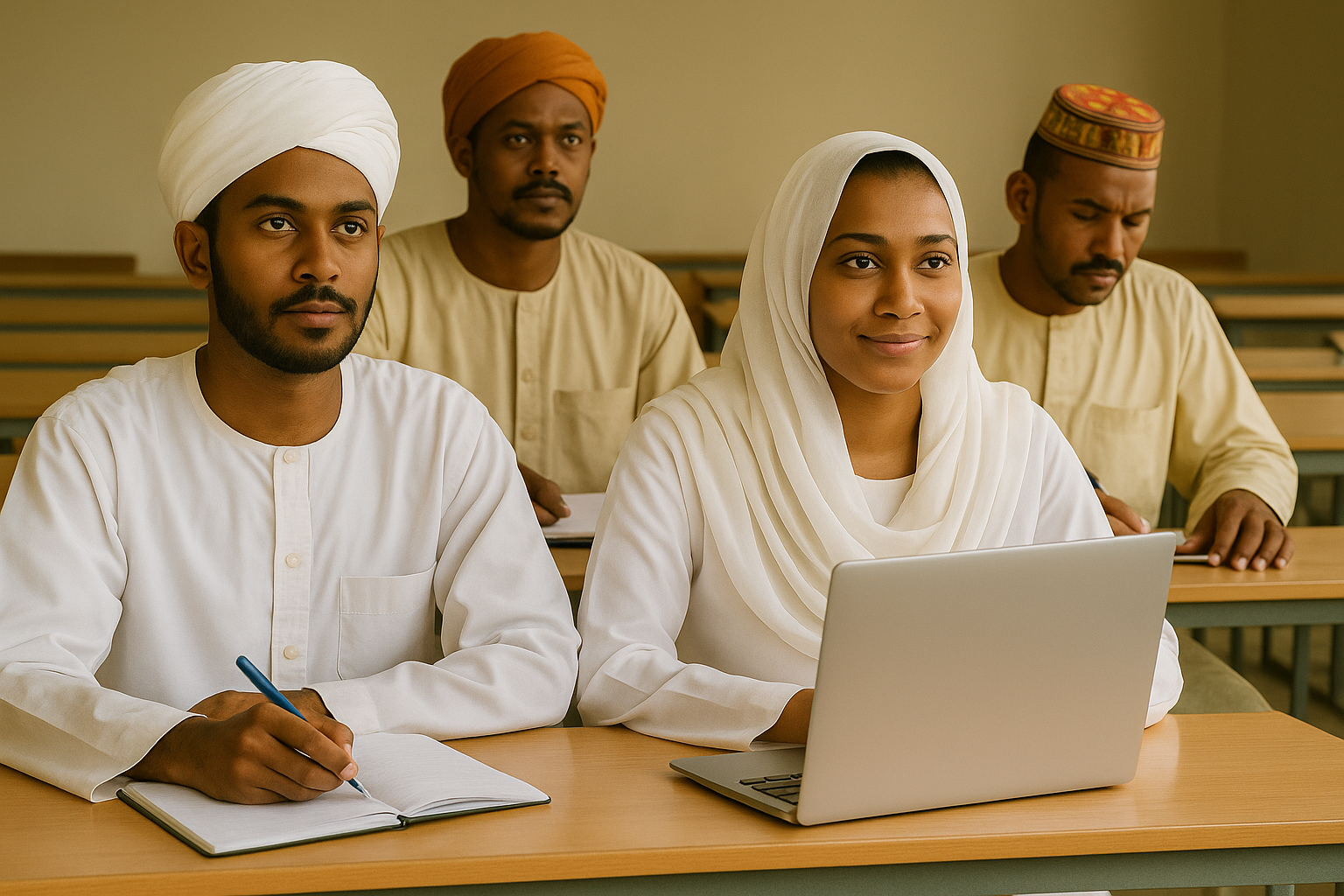 التعليم المدمج في كلية أم القرى